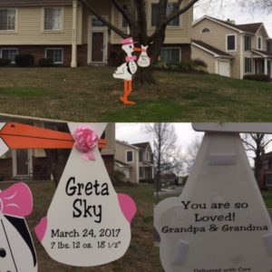 Baby Stork Sign in Maryland<br/>